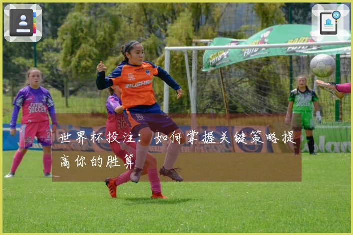 世界杯投注：如何掌握关键策略提高你的胜算